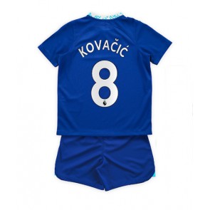 Chelsea Mateo Kovacic #8 babykläder Hemmatröja barn 2022-23 Korta ärmar (+ Korta byxor)